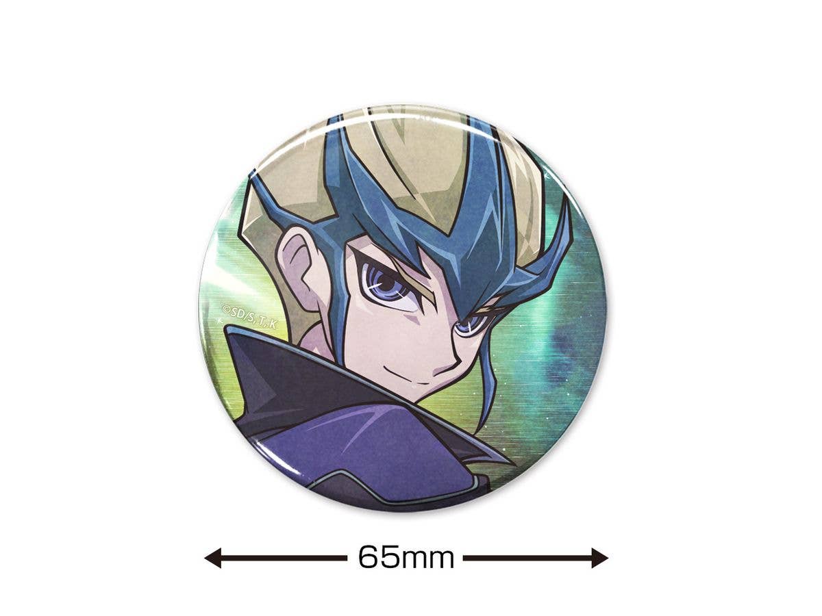 遊戯王ZEXAL: 描き下ろし 天城カイト 65mm缶バッジ オフモードの決闘者Ver.