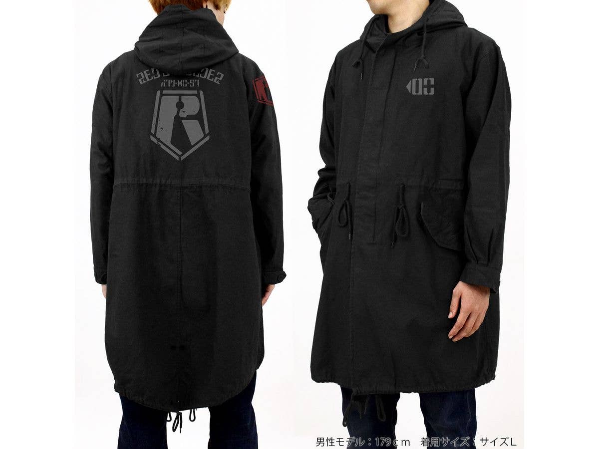装甲騎兵ボトムズ: レッドショルダーエンブレム M-51ジャケット / BLACK-XL
