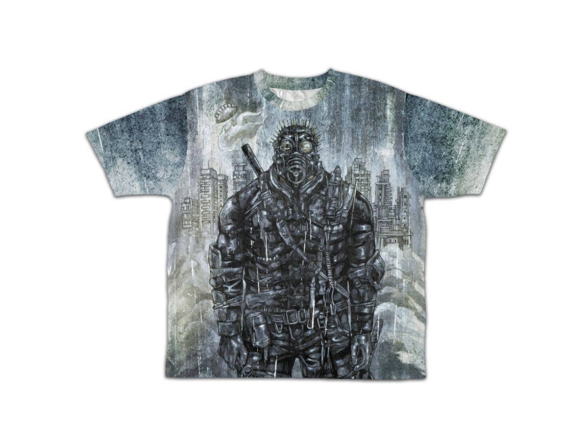 ドロヘドロ (原作版): RAIN 両面フルグラフィックTシャツ / XL