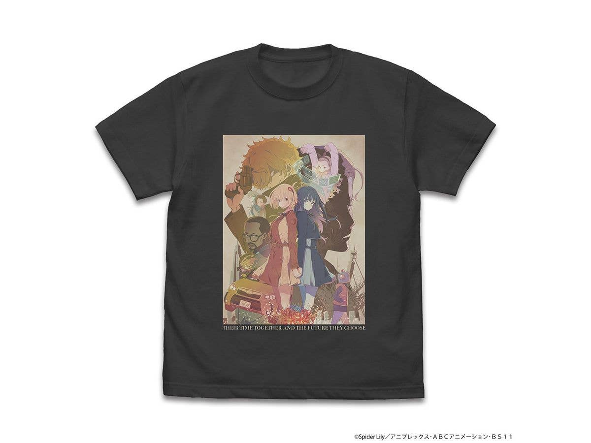 リコリス・リコイル: リコリス・リコイル キービジュアル フルカラーTシャツ / SUMI-XL