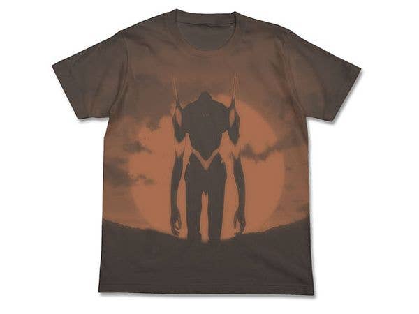 EVANGELION: エヴァ3号機Tシャツ / CHARCOAL-L