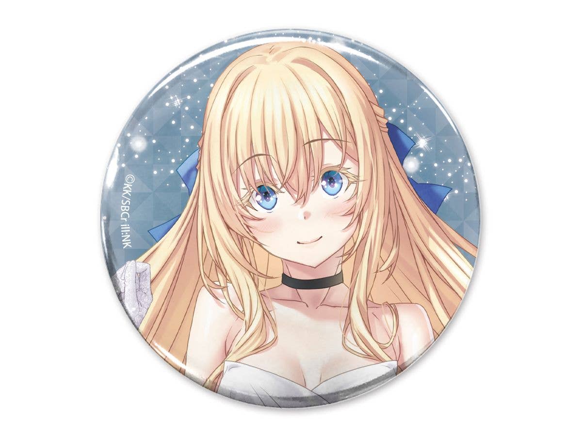 ゴブリンスレイヤー: 描き下ろし 女神官 65mm缶バッジ 20th Anniversary Ver.