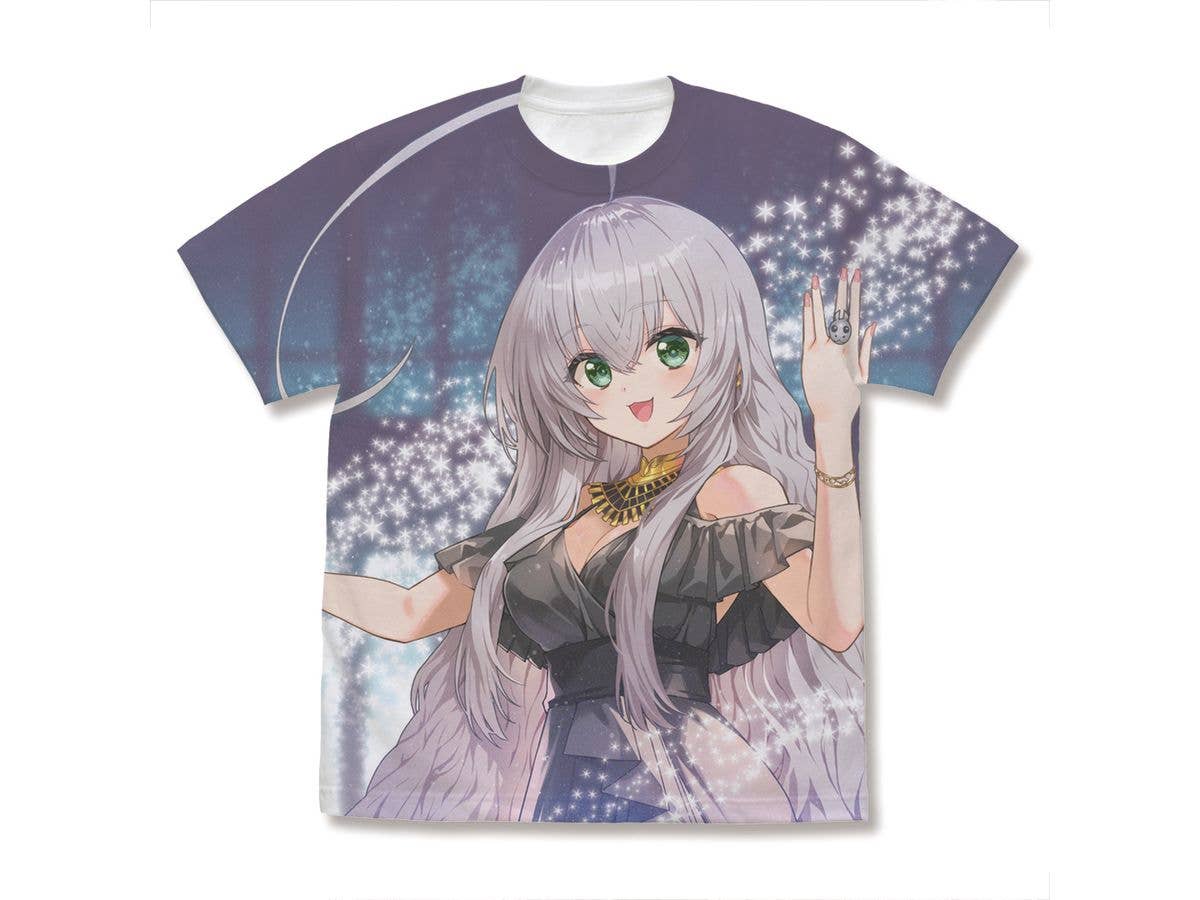 這いよれ! ニャル子さん: 描き下ろし ニャル子 フルグラフィックTシャツ 20th Anniversary Ver. / WHITE-XL
