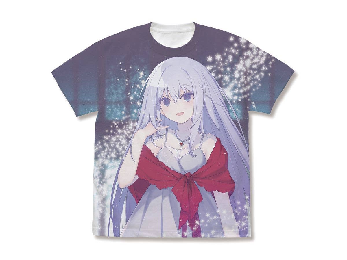 俺の彼女と幼なじみが修羅場すぎる: 描き下ろし 夏川真涼 フルグラフィックTシャツ 20th Anniversary Ver. / WHITE-XL
