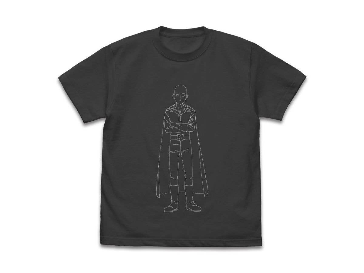 ワンパンマン: サイタマ Tシャツ Ver.2.0 / SUMI-XL