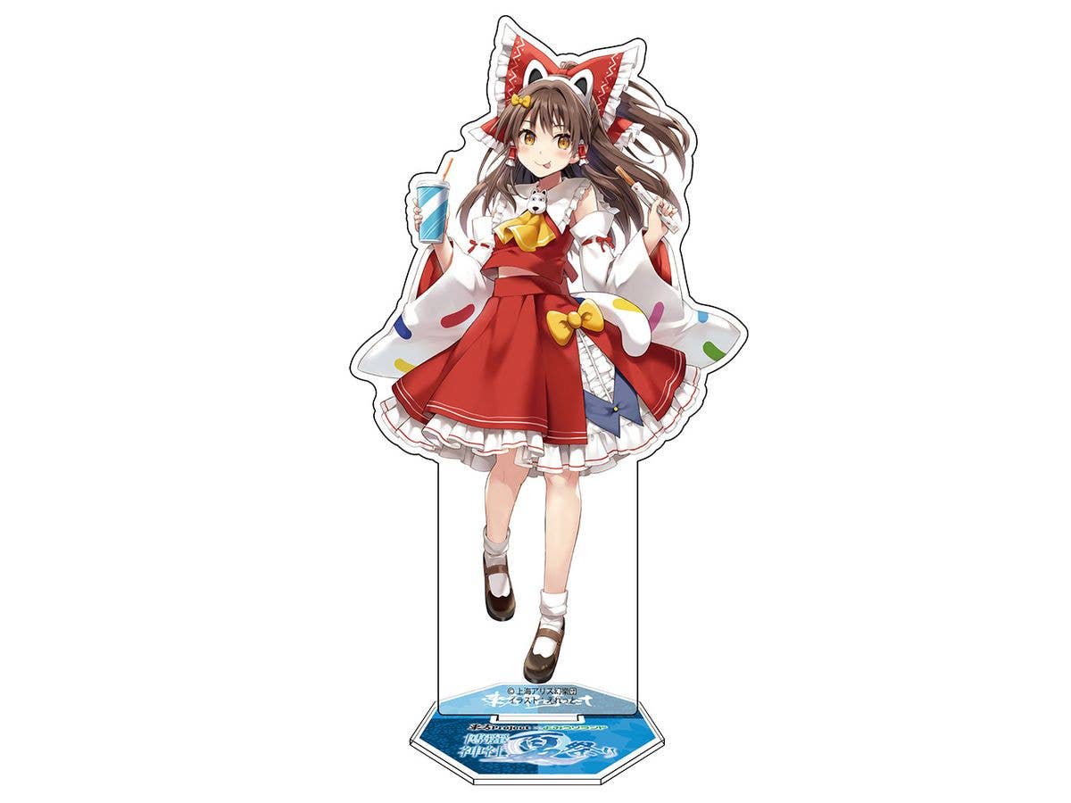 東方Project: 博麗霊夢 アクリルフィギュア よみうりランドVer. illust:えれっと
