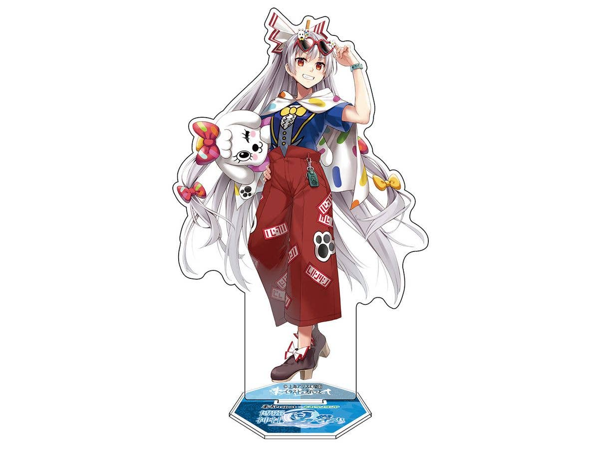 東方Project: 藤原妹紅 アクリルフィギュア よみうりランドVer. illust:えれっと