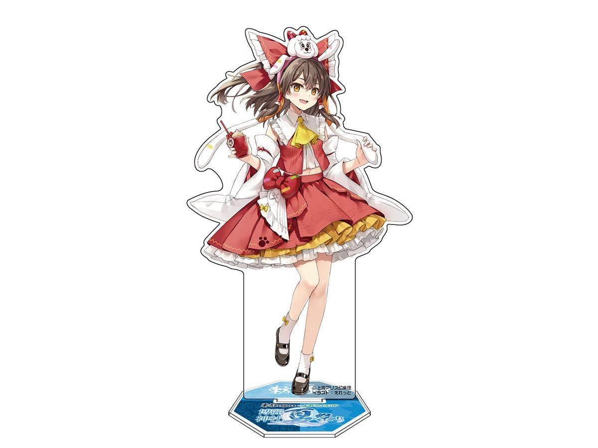 東方Project: 博麗霊夢 アクリルフィギュア よみうりランド2025Ver. illust:えれっと
