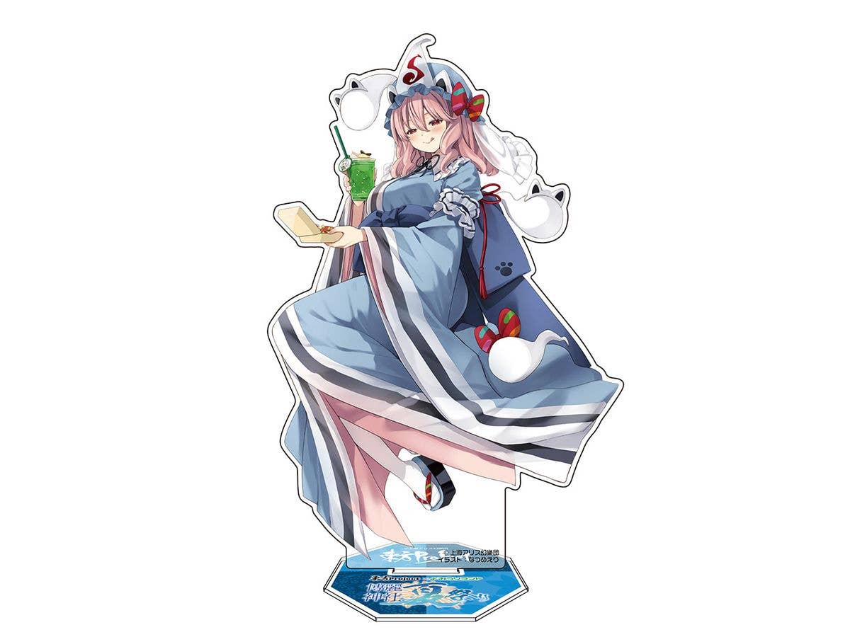 東方Project: 西行寺幽々子 アクリルフィギュア よみうりランド2026Ver. illust:なつめえり