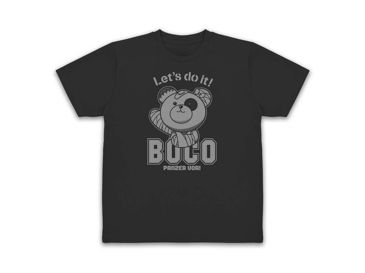 ガールズ&パンツァー 最終章: ボコ ドライTシャツ / BLACK-M