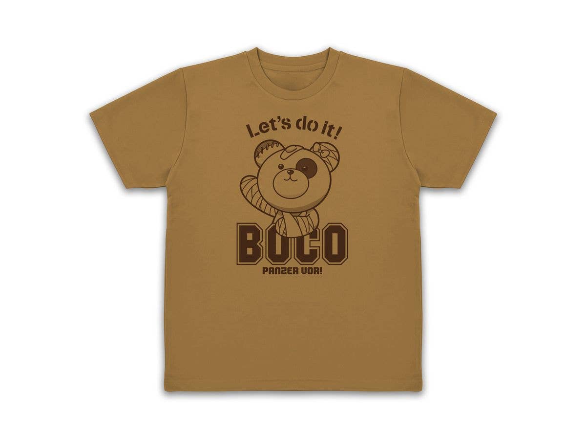 ガールズ&パンツァー 最終章: ボコ ドライTシャツ / COYOTE-L