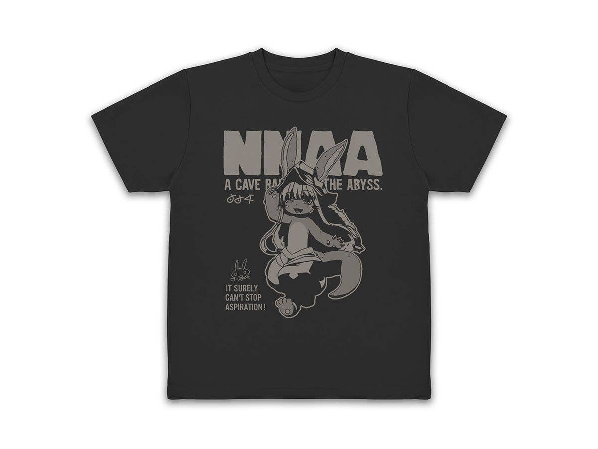 メイドインアビス 烈日の黄金郷: ナナチの んなぁ- ドライTシャツ / BLACK-M