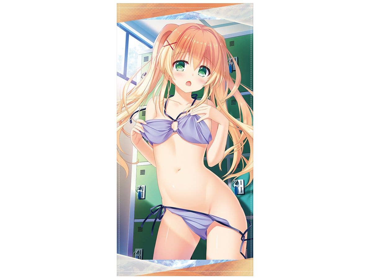 Summer Pockets REFLECTION BLUE: 紬ヴェンダース 120cmビッグタオル 水着Ver.