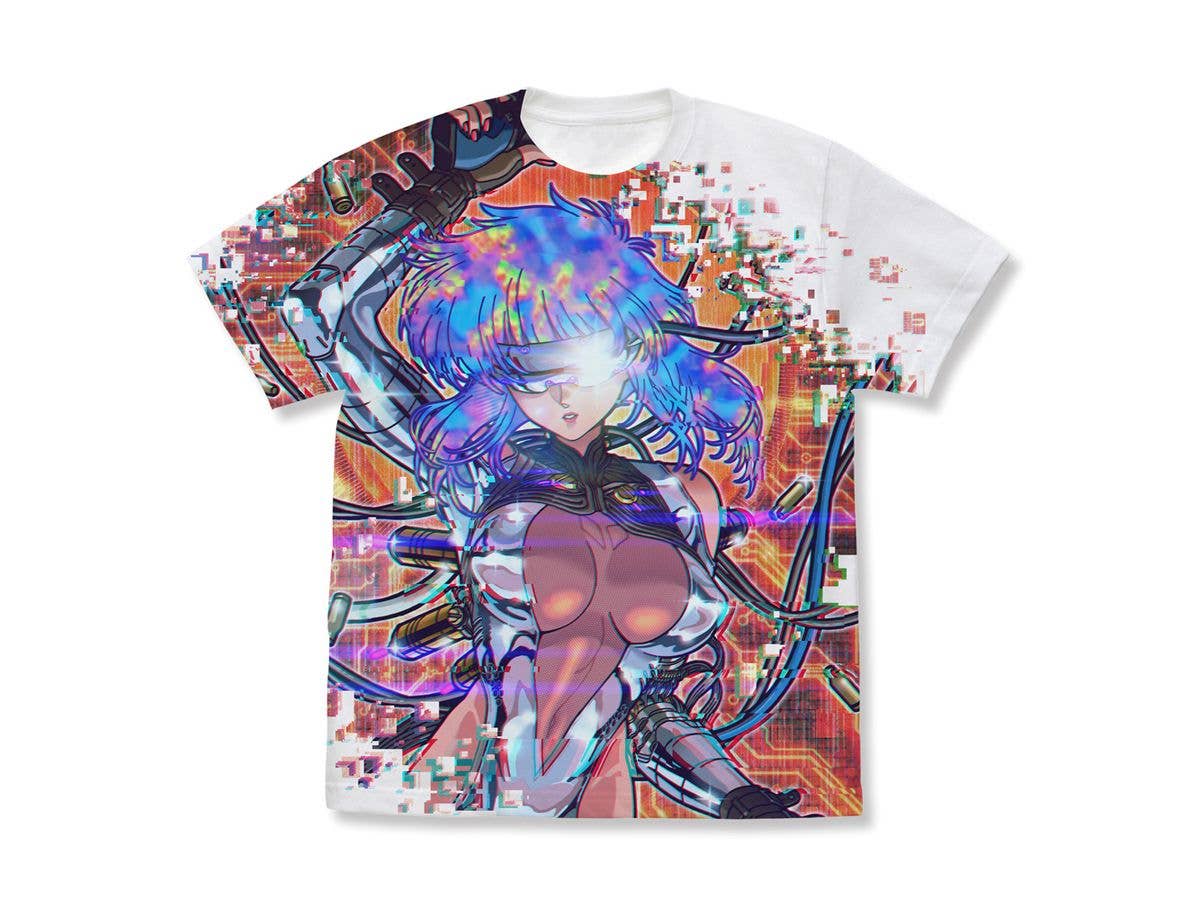 攻殻機動隊 THE GHOST IN THE SHELL: TGITS 草薙素子 フルグラフィックTシャツ / WHITE-S