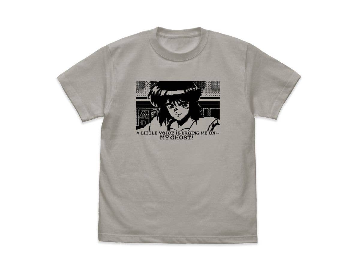 攻殻機動隊 THE GHOST IN THE SHELL: TGITS ｢そうしろとささやくのよ、私のゴーストが｣ Tシャツ / LIGHT GRAY-S