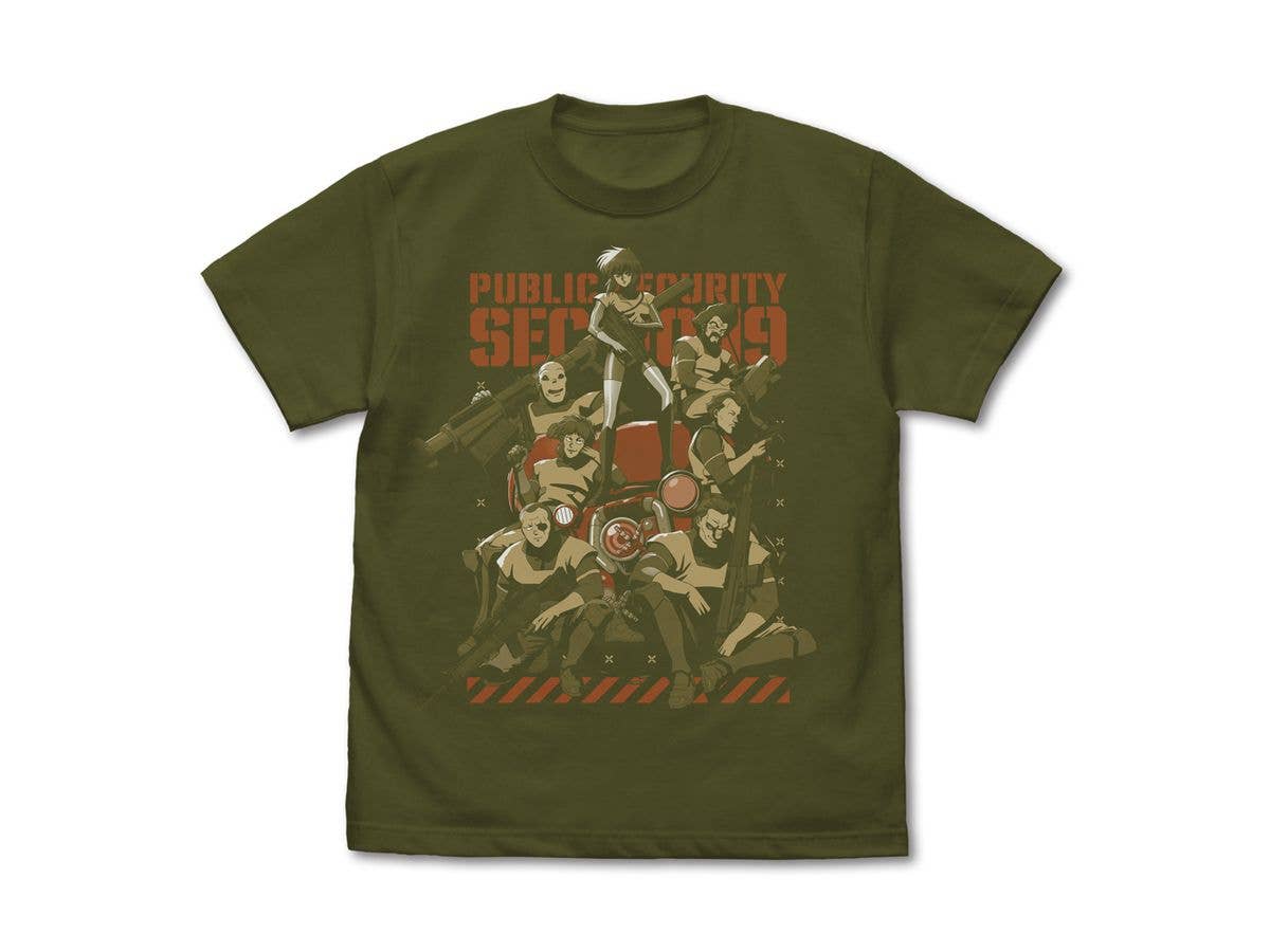 攻殻機動隊 THE GHOST IN THE SHELL: TGITS 公安9課 Tシャツ / MOSS-S