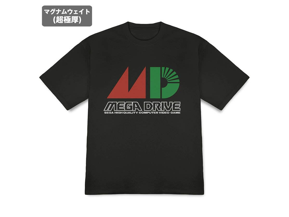 メガドライブ マグナムウェイトTシャツ / BLACK-M