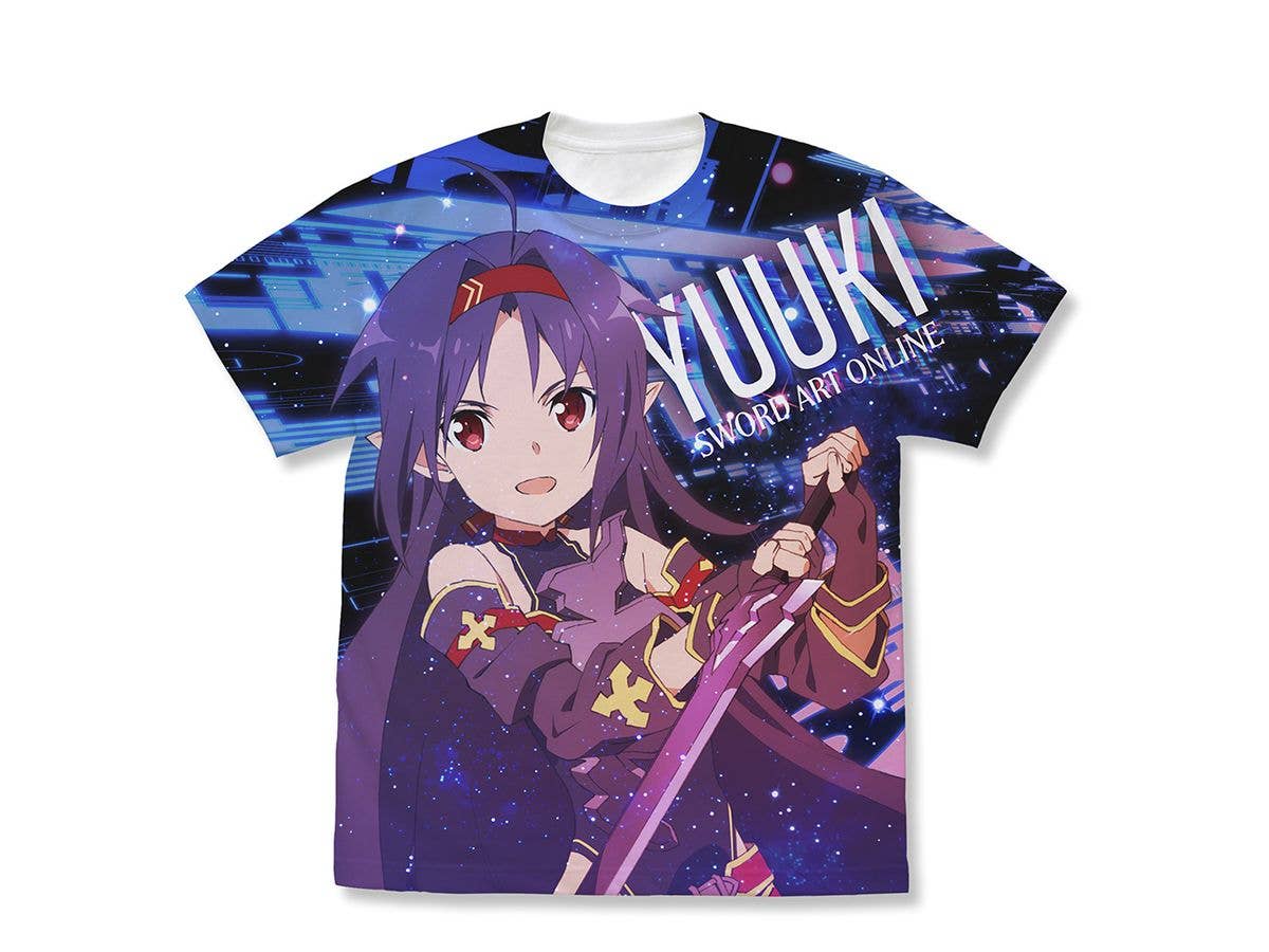 ソードアート・オンライン: ユウキ フルグラフィックTシャツ 絶剣Ver. / WHITE-S
