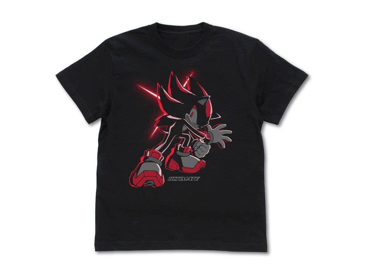 ソニック・ザ・ヘッジホッグ: シャドウ 逆光 Tシャツ / BLACK-L