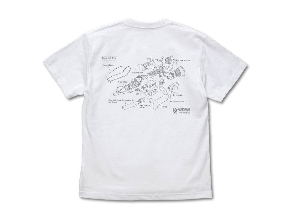 R-TYPE R9 Tシャツ / WHITE-XL
