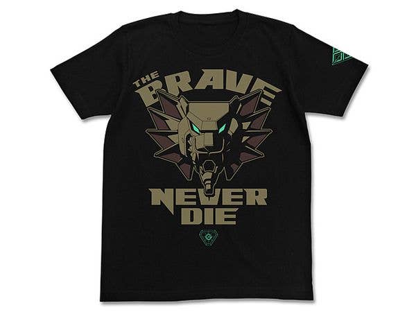 勇者王ガオガイガー勇者王の証Tシャツ / BLACK-XL