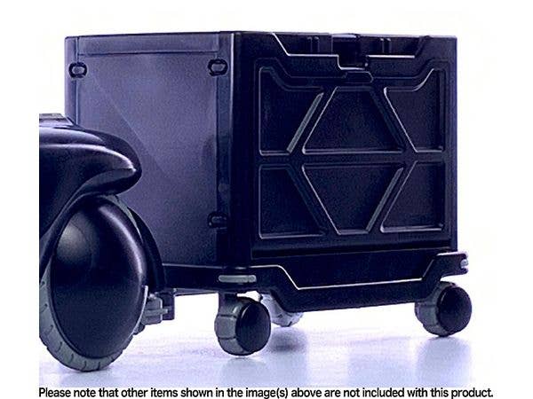 1/12 HAKOBU/CART&CONTAINER 2pack set (ハコブ/カート&コンテナ 2パックセット) ブラックVer.