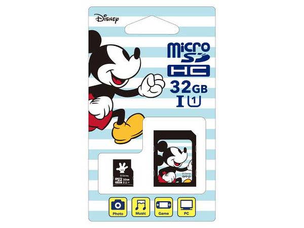 Nintendo Switch: ディズニーmicroSDカード アダプターセット32GB ミッキー