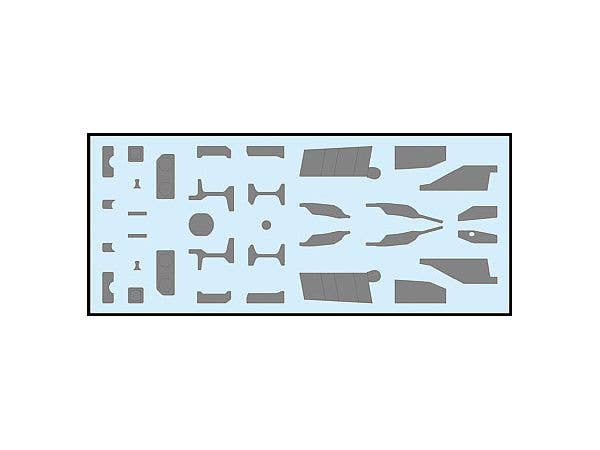1/32 F-16 補強プレート (1機分入 厚0.175mm)