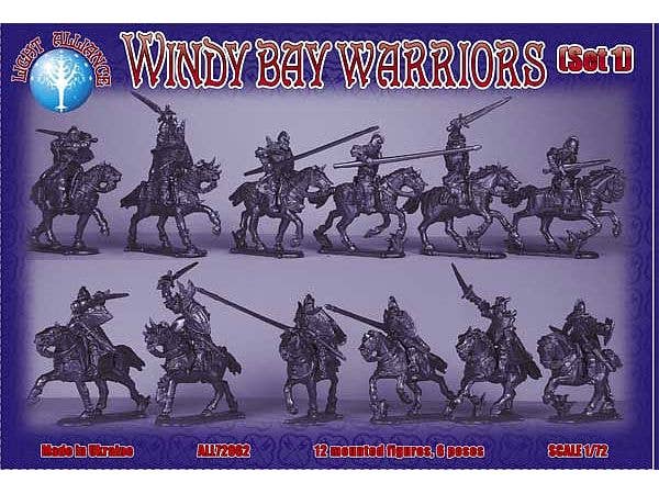 1/72 ウィンディベイ 戦士 1 重騎士 (12体・6ポーズ入り)
