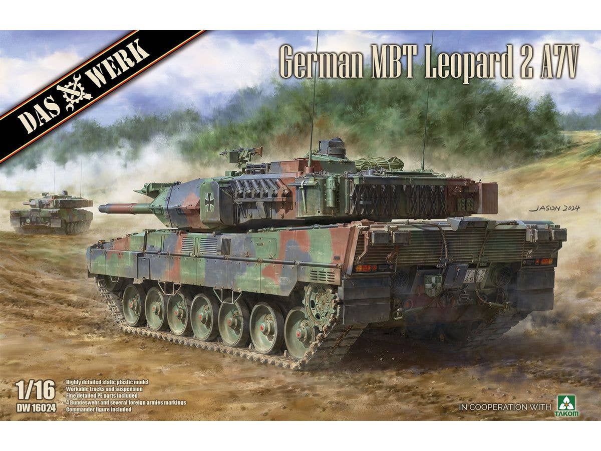 1/16 ドイツ主力戦車 レオパルト 2 A7V