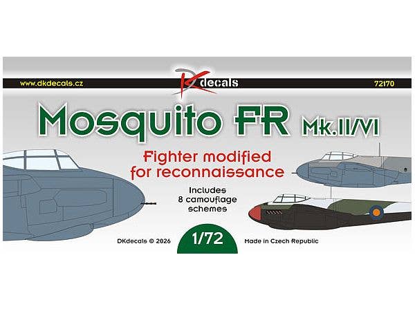 1/72 モスキート FR Mk.II/VI