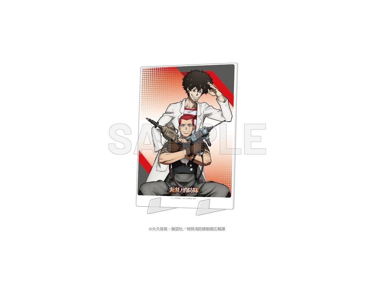 炎炎ノ消防隊 ヴァルカン & リヒト アクリルボード 壱ノ章パッケージ絵