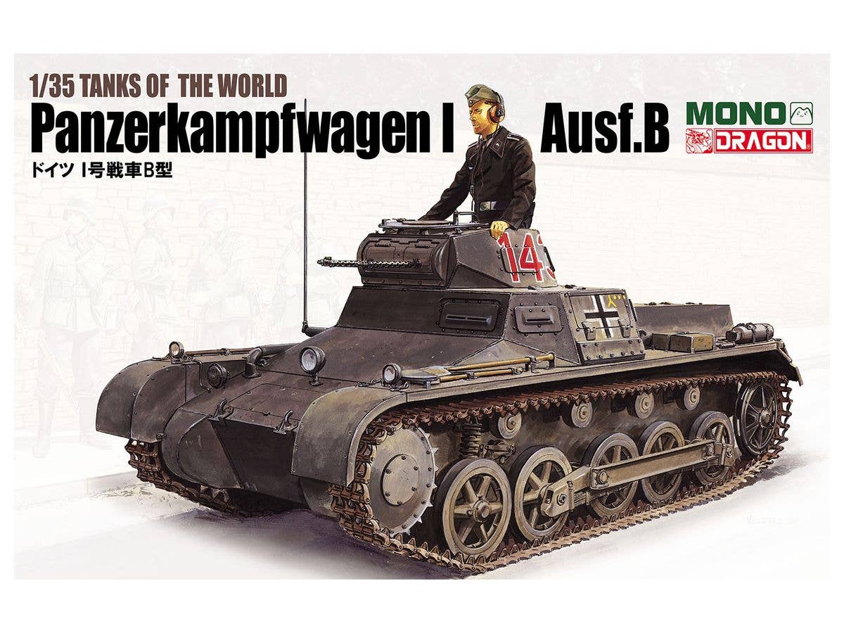 1/35 TANKS OF THE WORLD ドイツ I号戦車B型
