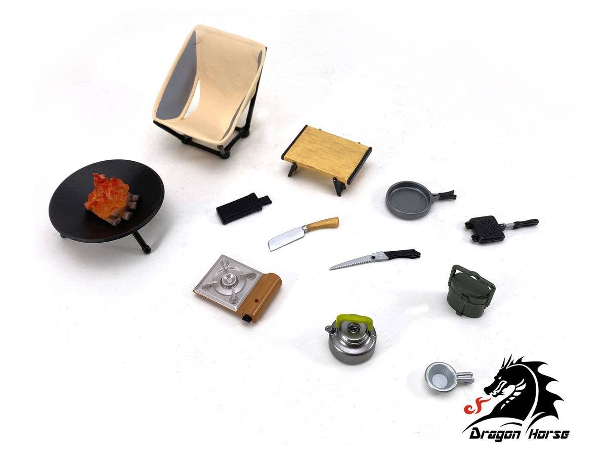 1/12 DH-E004 キャンプ装備セットB