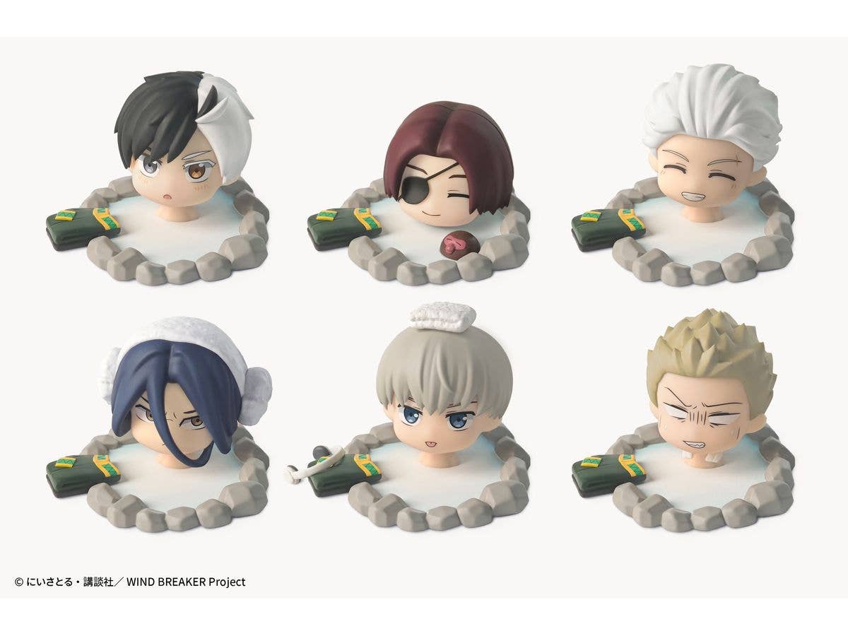 AFORCE x DRAGON HORSE Like湯シリーズ WIND BREAKER トレーディングフィギュア 1Box 6pcs