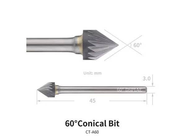 CT-A60 60度 円錐ドリル