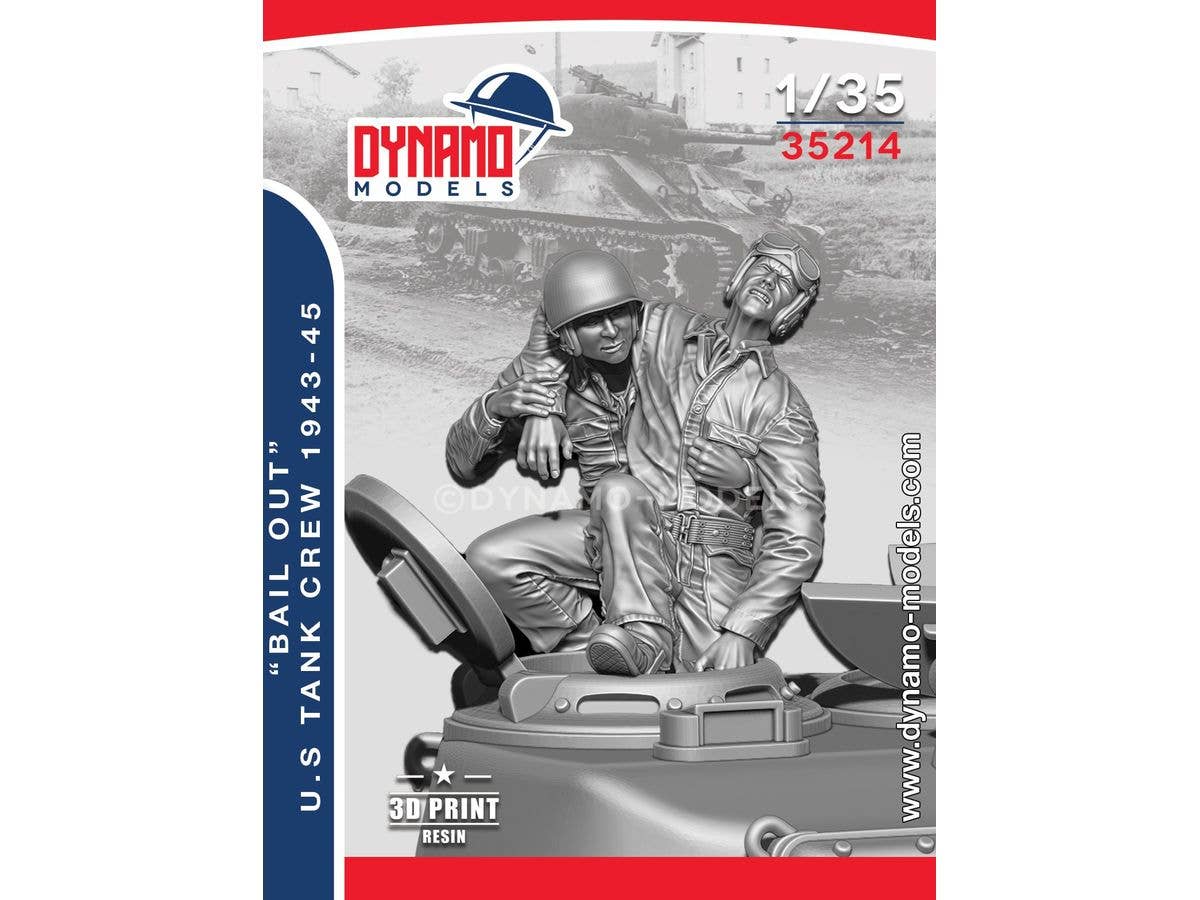 1/35 アメリカ戦車兵 1943-1945年 脱出 セット2 (2体入)