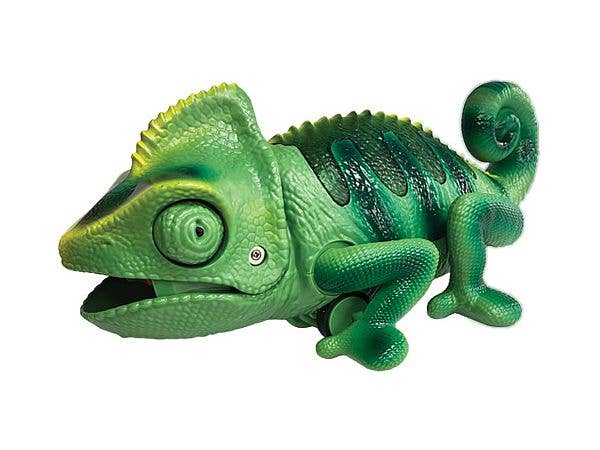 赤外線RC 舌を伸ばして獲物を捕獲! 5種の胴体色変化 カメレオン