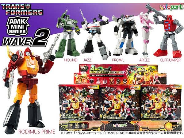 ブラインドBOX AMK MINI シリーズ [AMK MINI WAVE2トランスフォーマー/G1] 1Box 6pcs
