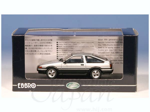 1/43 トヨタ スプリンター トレノ AE86 1983 シルバー