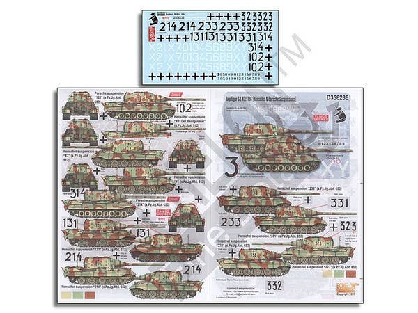 1/35 WWII独 ヤークトティーガー(ヘンシェル&ポルシェサスペンション)