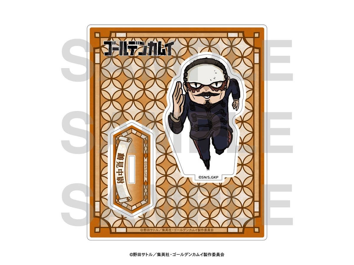 TVアニメ ゴールデンカムイ x くまみね:  アクリルスタンド 鶴見中尉