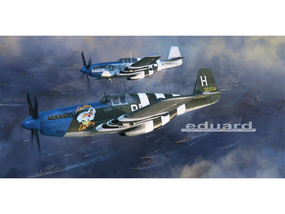 1/48 オーヴァーロード作戦:D-デイマスタング P-51B デュアルコンボ リミテッドエディション
