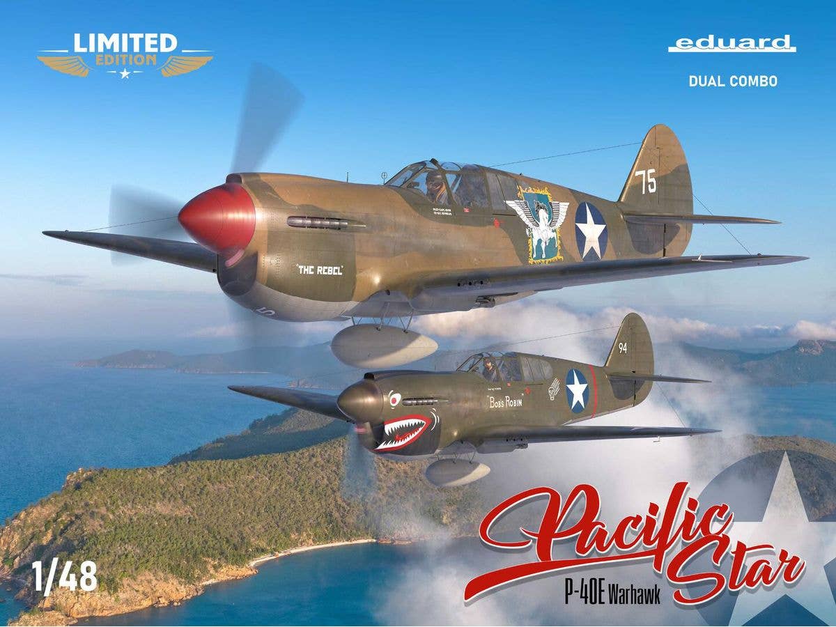 1/48 P-40E パシフィックスター デュアルコンボ リミテッドエディション