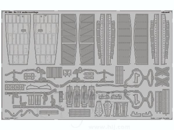 1/32 He-111 脚周り (レベル)