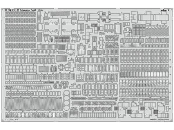 1/350 CVN-65 エンタープライズ パート2 エッチングパーツ (タミヤ用)