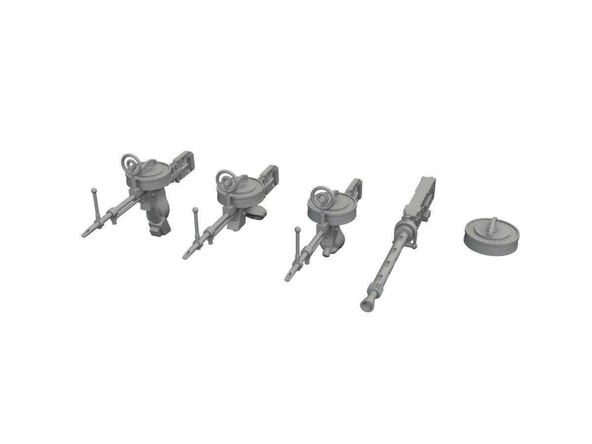 1/48 ハンプデン B Mk.I 機銃セット (ICM用)