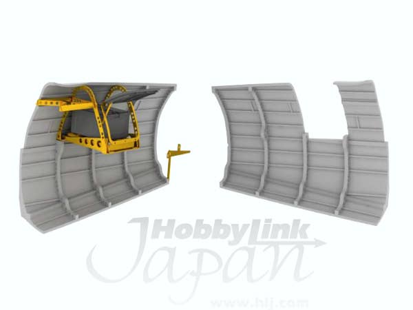 1/48 スピットファイア 無線機と取り付け部 (エデュアルド用)