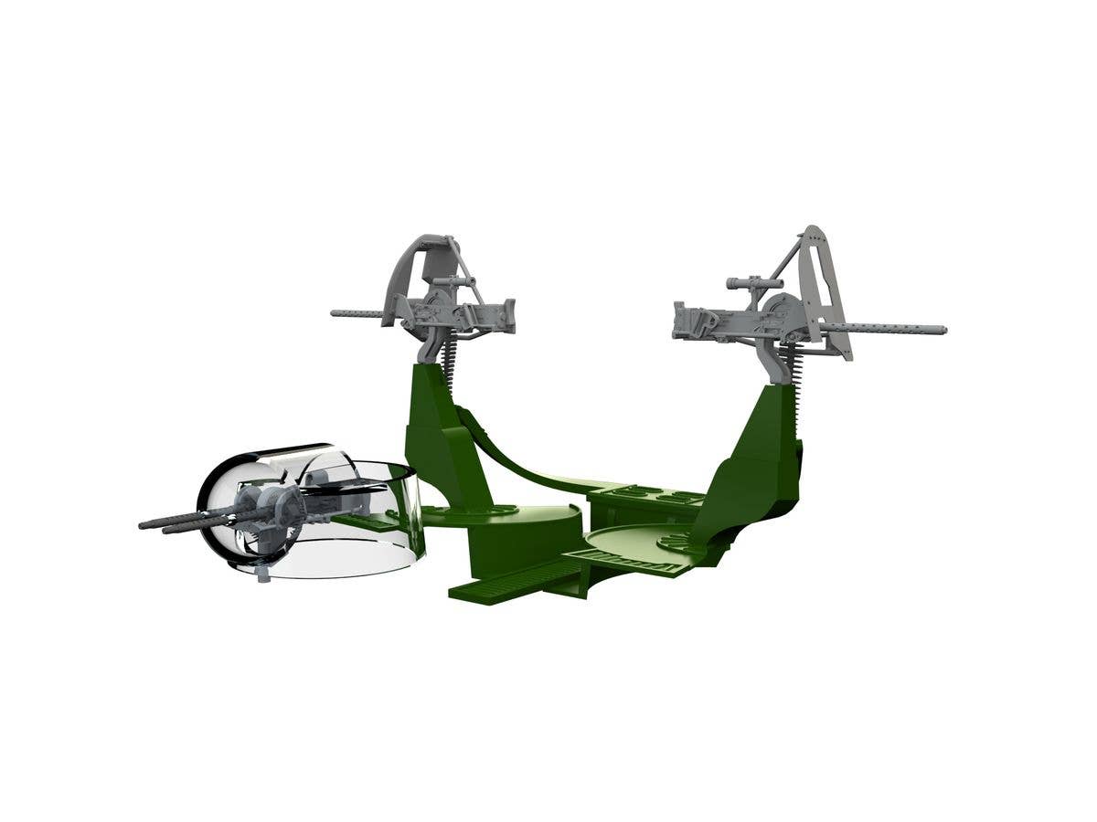 1/48 PBY-5A カタリナ 機銃セット (レベル・エデュアルド用)