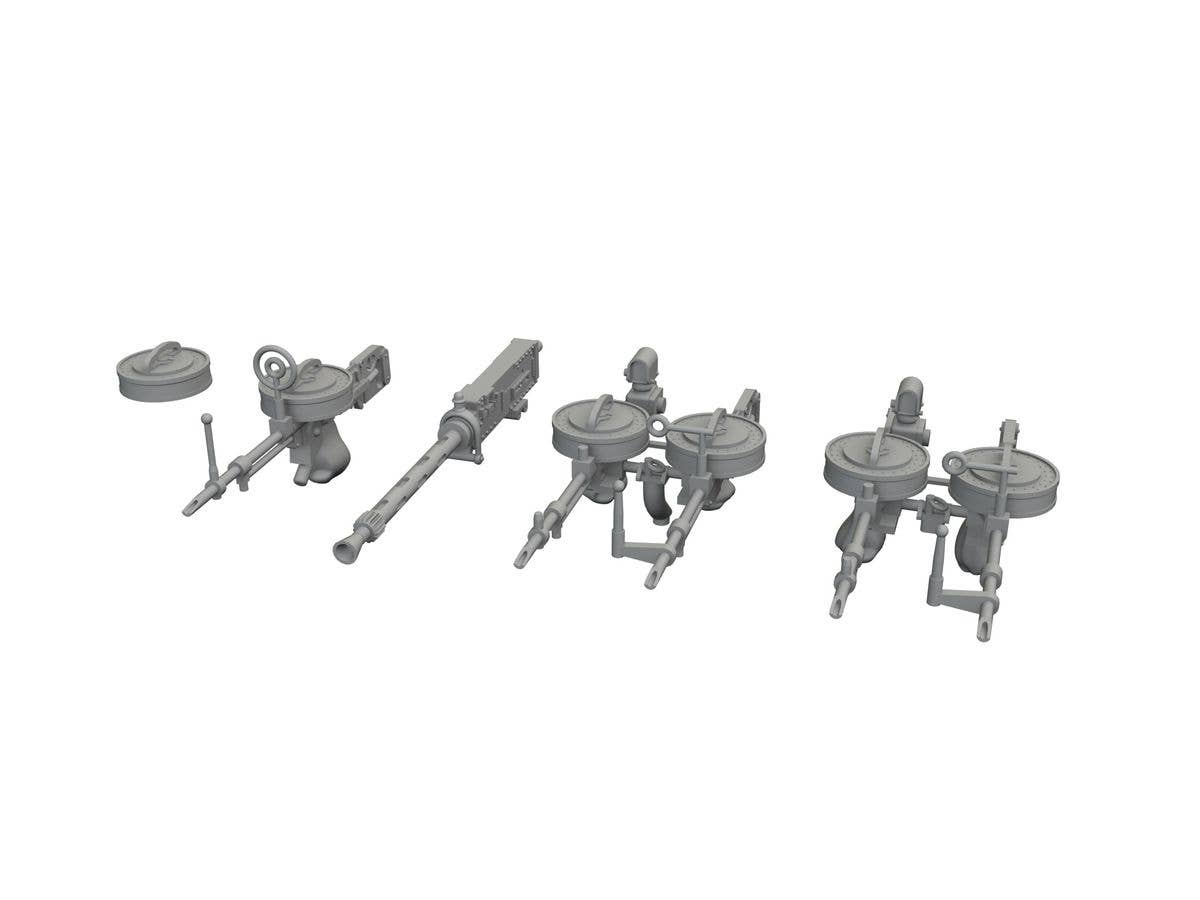 1/48 ハンプデン TB Mk.I 機銃セット (ICM用)